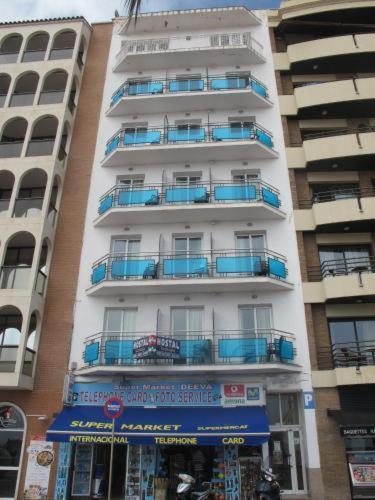 Hostal Lloret Playa Lloret de Mar Buitenkant foto